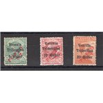 Terre Redente - Trentino Alto Adige - Bolzano 3 - 1918/19 - Venezia Tridentina soprast. in rosso "Porto S.T.", serie n° BZ3 130/