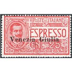 Terre Redente - Venezia Giulia - 1919 - Espressi 25 c. soprast., n° 1. Cert.: IC. Cat. € 800 (**)