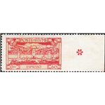Terre Redente - Fiume - 1923 - S. Vito espresso 60 c. carminio non dent. a destra, n° 7gb. Cert.: IC. Cat. € 320 (*)