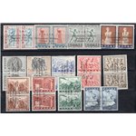 Occup. Italiane - Cefalonia e Itaca - Emissione di Argostopoli - 1941 - Francobolli di Grecia serie Mitologica con soprast. "Ita