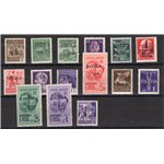 Occup. Straniere dei Territori Italiani - Occup. Jugoslava - Istria (Pola) - 1945 - Soprast. "Istra", serie n° 22/36. Cert.: IC.