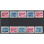 Occup. Straniere dei Territori Italiani - Occup. Jugoslava - Litorale Sloveno (Amm. Militare Jugoslava) - 1947 - Soprast., serie