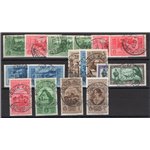 Emissioni Generali - 1932 - Garibaldi, serie n° 1/10 + P.A. 1/7. Cert.: IC. Cat € 700 (U)