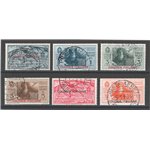 Emissioni Generali - 1932 - Dante Alighieri, P.A. serie n° 8/13. Cat € 200 (U)