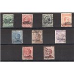Castelrosso - 1922 - Soprast., serie n° 1/9. Cert.: Biondi. Cat. € 550 (U)