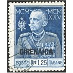 Cirenaica - 1926 - Giubileo 1,25 £ azzurro dent. 13½, n° 26. Cert.: Biondi. Cat. € 2.600 (U)