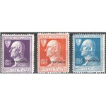 Cirenaica - 1927 - Volta, serie n° 42/44. Cat. € 60 (*)