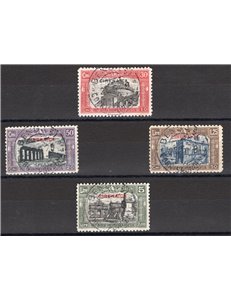 Cirenaica - 1929 - Milizia II, serie n° 49/52. Cat. € 300 (U)