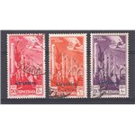 Cirenaica - 1932 - P.A. soprast., serie n° 1/3. Cat. € 50 (U)