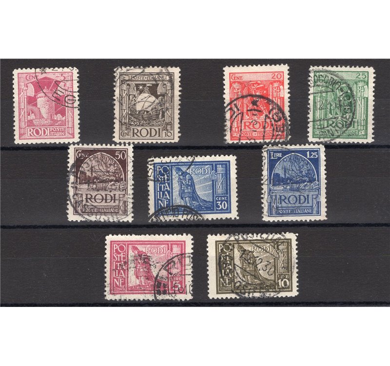 Egeo - 1929 - Pittorica, serie n° 3/11. Cert.: IC. Cat. € 950 (U)