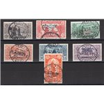 Egeo - 1931 - S. Antonio, serie n° 37/43. Cert.: IC. Cat. € 760 (U)