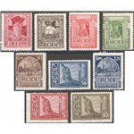 Egeo - 1932 - Pittorica dent. 14, serie n° 56/64. Cat. € 55 (**)