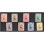 Egeo - 1935 - Anno Santo, serie n° 91/98. Cert.: IC. Cat. € 1.625 (**)