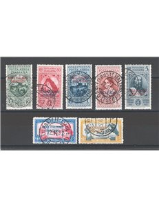 Egeo - 1932 - P.A. Garibaldi, serie n° 14/20. Cert.: IC. Cat. € 2.500 (U)