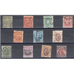 Eritrea - 1893 - Soprast., serie n° 1/11. Cert.: IC. Cat. € 1.300 (U)