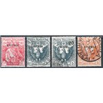 Eritrea - 1916 - Croce Rossa, serie n° 41/44. Cat. € 160 (U)
