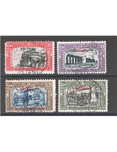 Eritrea - 1928 - Milizia II, serie n° 138/41. Cert.: IC. Cat. € 300 (U)