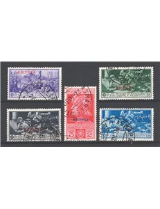 Eritrea - 1930 - Ferrucci, serie n° 165/69. Cat. € 175 (U)