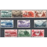 Eritrea - 1934 - P.A. Soggetti africani, serie n° 17/26. Cat. € 120 (U)