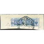 Eritrea - 1916 - Pacchi postali 10 c. azzurro con soprast. piccola, n° 2. Cert.: Biondi. Cat. € 6.000 (Fr)