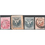 Libia - 1915/16 - Croce Rossa, serie n° 13/16. Cat. € 160 (U)