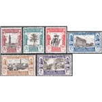 Libia - 1928 - II Fiera di Tripoli, serie n° 72/77. Cat. € 130 (**)