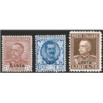 Libia - 1928/29 - Soprast., serie n° 78/80. Cat. € 600 (**)