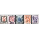 Libia - 1931 - Pittorica e sibilla libica, serie n° 103/7. Cat. € 70 (U)