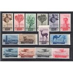 Libia - 1932 - VI Fiera di Tripoli, serie n° 106/117 + P.A. n° 4/7. Cert.: IC. Cat. € 2.250 (**)