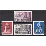 Libia - 1937 - XI Fiera di Tripoli, serie n° 142/43 + P.A. 32/33. Cert.: IC. Cat. € 280 (**)