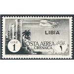 Libia - 1941 - P.A. Soggetti africani, n° 52. Cat. € 75 (**)