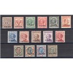 Oltre Giuba - 1925 - Soprast., serie n° 1/15 con ottima centratura. Cert.: Biondi. Cat. € 4.000 (**)