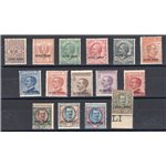 Oltre Giuba - 1925 - Soprast., serie n° 1/15. Cert.: Biondi. Cat. € 2.000 (**)