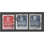 Oltre Giuba - 1925/26 - Giubileo la serie nelle dent. più comuni, serie n° 18/19 + 23. Cat. € 160 (U)