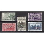 Oltre Giuba - 1926 - San Francesco, serie n° 24/28. Cert.: IC. Cat. € 550 (U)