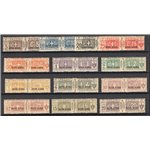 Oltre Giuba - 1925 - Pacchi soprast. serie n° 1/13. Cert.: Biondi. Cat. € 3.200 (**)