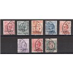 Saseno - 1923 - Soprast., serie n° 1/8. Cert.: IC. Cat. € 2.000 (U)