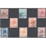 Somalia - 1906/16 - Soprast., serie n° 10/16 + P.A. 23. Cat. € 200 (U)