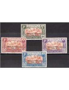 Somalia - 1923 - Propaganda Fide, serie n° 45/48. Cat. € 160 (**)