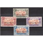 Somalia - 1923 - Propaganda Fide, serie n° 45/48. Cat. € 160 (**)