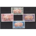 Somalia - 1923 - Propaganda Fide, serie n° 45/48 con annulli non garantiti in quanto poco leggibili. Cat. € 350 (U)