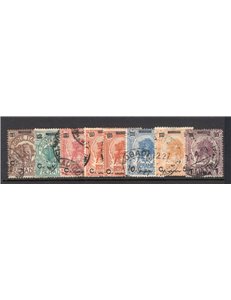 Somalia - 1926 - Elefanti e leoni soprast., serie n° 73/80. Cat. € 325 (U)