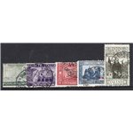 Somalia - 1926 - S. Francesco, serie n° 81/85. Cat. € 240 (U)