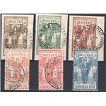 Somalia - 1926 - Istituto Coloniale Agricolo, serie n° 86/91. Cat. € 95 (U)