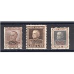 Somalia - 1928 - Vittorio Emanuele con soprast. del 2° tipo, serie n° 116/18. Cert.: Biondi. Cat. € 320 (*)
