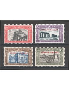 Somalia - 1929 - Milizia II, serie n° 119/22. Cat. € 100 (**)