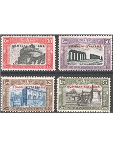 Somalia - 1929 - Milizia II, serie n° 119/22. Cat. € 40 (*)