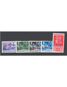 Somalia - 1930 - Ferrucci, serie n° 133/37. Cat. € 100 (*)