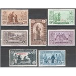 Somalia - 1931 - S. Antonio, serie n° 158/64. Cat. € 100 (**)