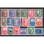 Somalia - 1932 - Pittorica dent. 12, serie n° 167/84. Cert.: Raybaudi. Cat. € 10.000 (**)